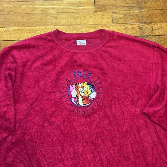 Disney Vintage Winnie The Pooh & Friends Crew Sweatshirt, size Large - Picture 3 of 12